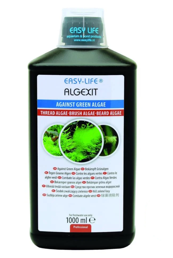 Засіб для боротьби з водоростями в акваріумі Easy-Life AlgExit 1 л (ALG1000)