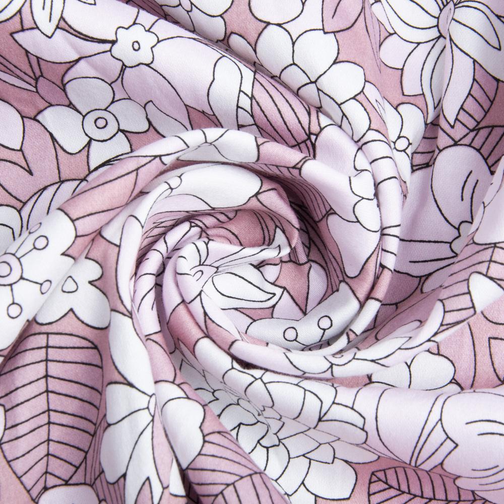 Ткань костюмная коттон Пудра (23098)