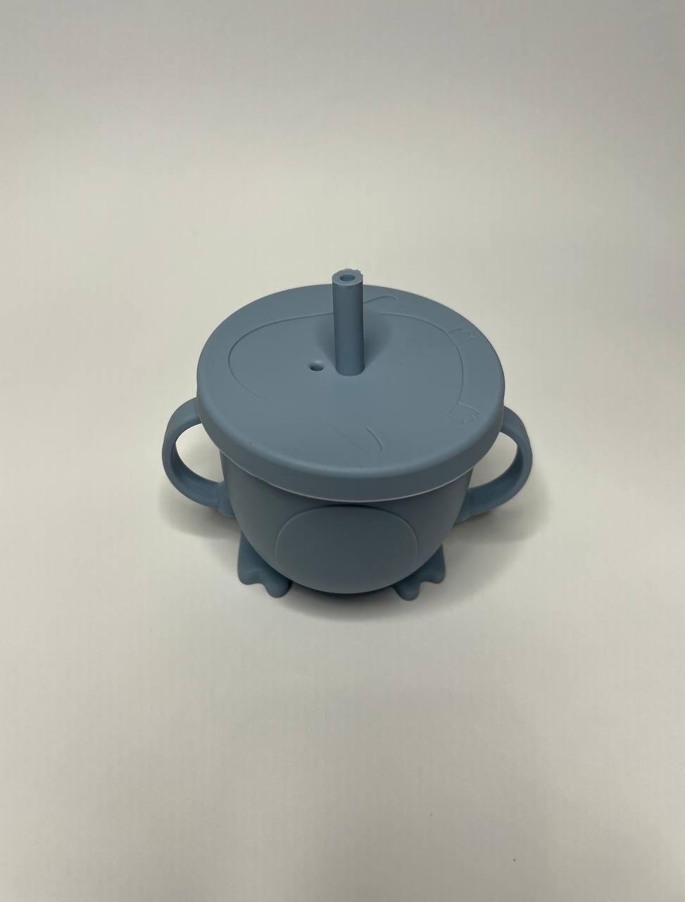 Набір дитячого посуду для першого прикорму 6 предметів Блакитний (0015) - фото 5