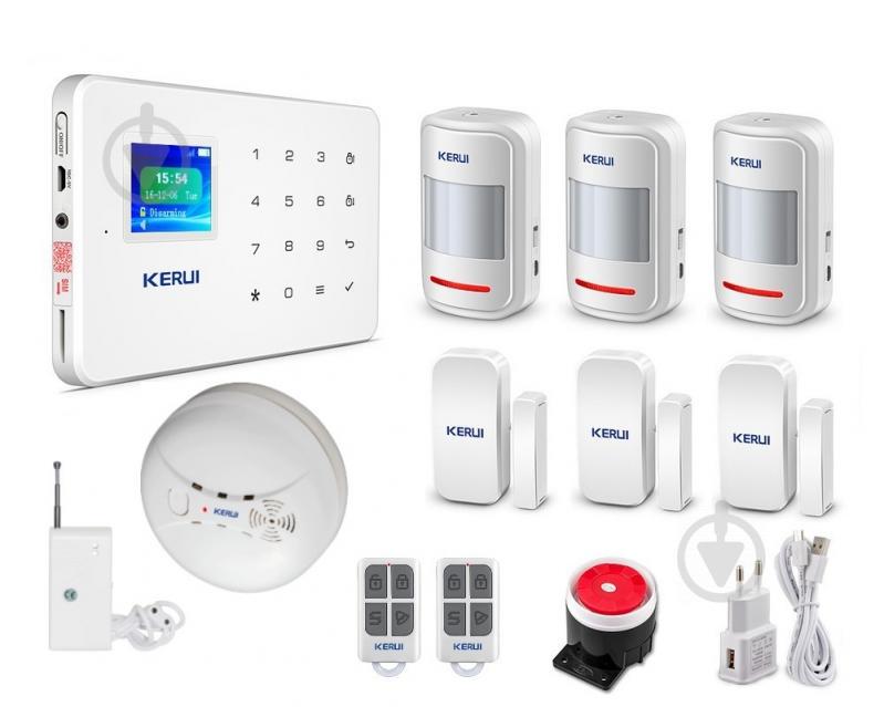 Комплект GSM сигнализации Kerui G18 Prof (UUFGD63JC)