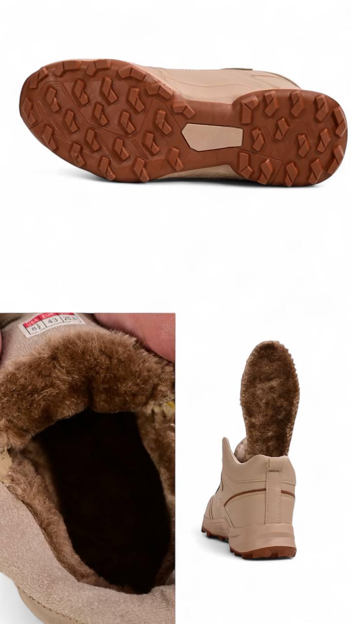 Ботинки мужские KMB A805-7L зимние р. 46 Бежевый (30158648) - фото 4 Ботинки мужские KMB A805-7L зимние р. 46 Бежевый (30158648) - фото 4