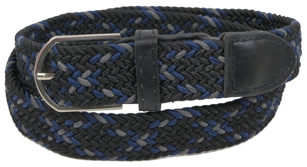 Ремень эластичный Kamo belt YK006-8 Черный/Синий