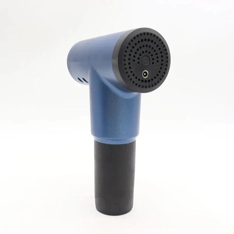 М'язовий масажер KH-320 6 насадок Синій (234560049_378) - фото 2