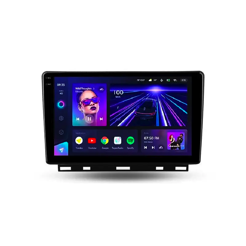 Автомагнитола штатная Teyes CC3 2К для Renault Clio 5/Lutecia 2019-2021 Android CC3 2К 6/128G Wi-Fi/4G