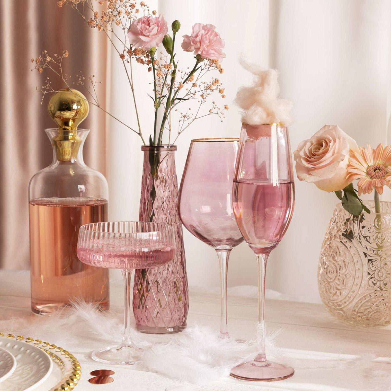 Келих для шампанського Homla FELICE 240 мл Рожевий (159536) - фото 6 Келих для шампанського Homla FELICE 240 мл Рожевий (159536) - фото 6