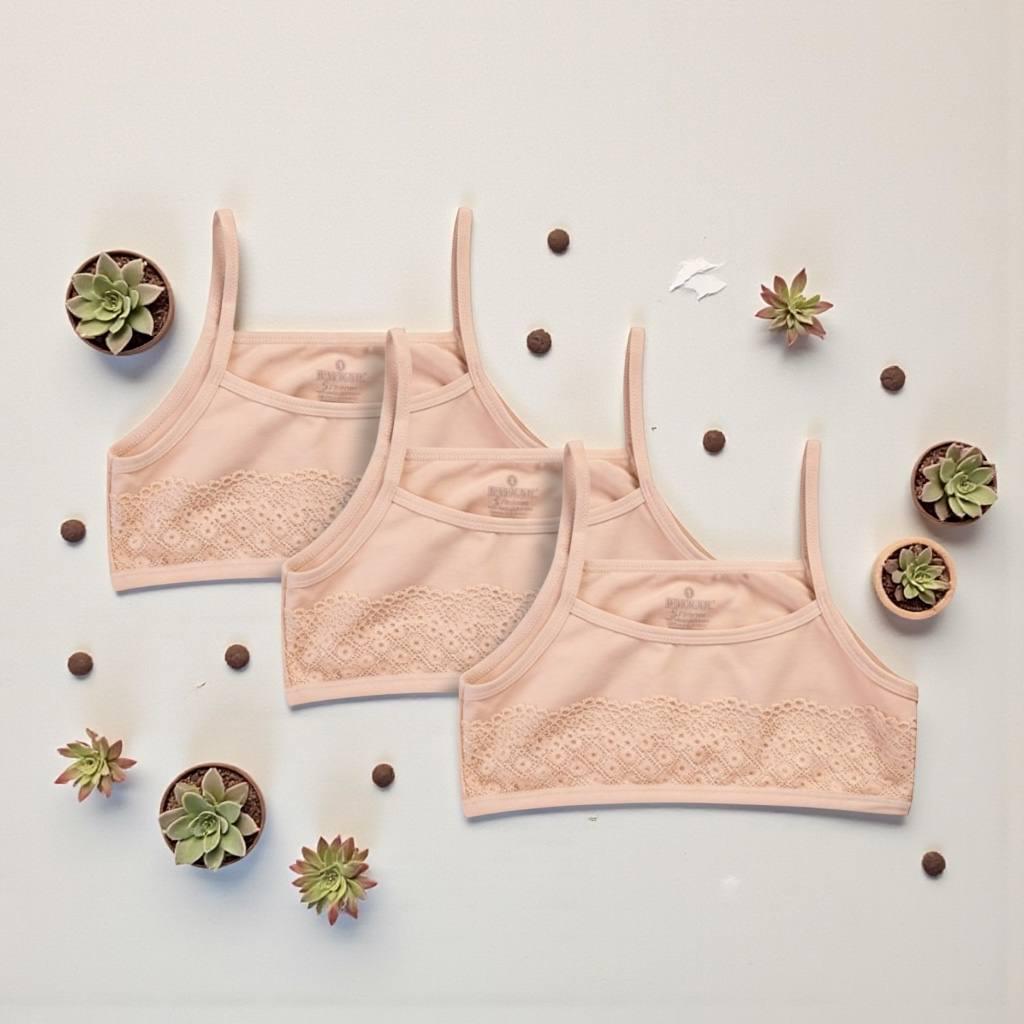 Набір топів мереживних для дівчинки BAYKAR р. 6 158-164 см 11-12 років 3 шт. Бежевий (4490-03) Набір топів мереживних для дівчинки BAYKAR р. 6 158-164 см 11-12 років 3 шт. Бежевий (4490-03)