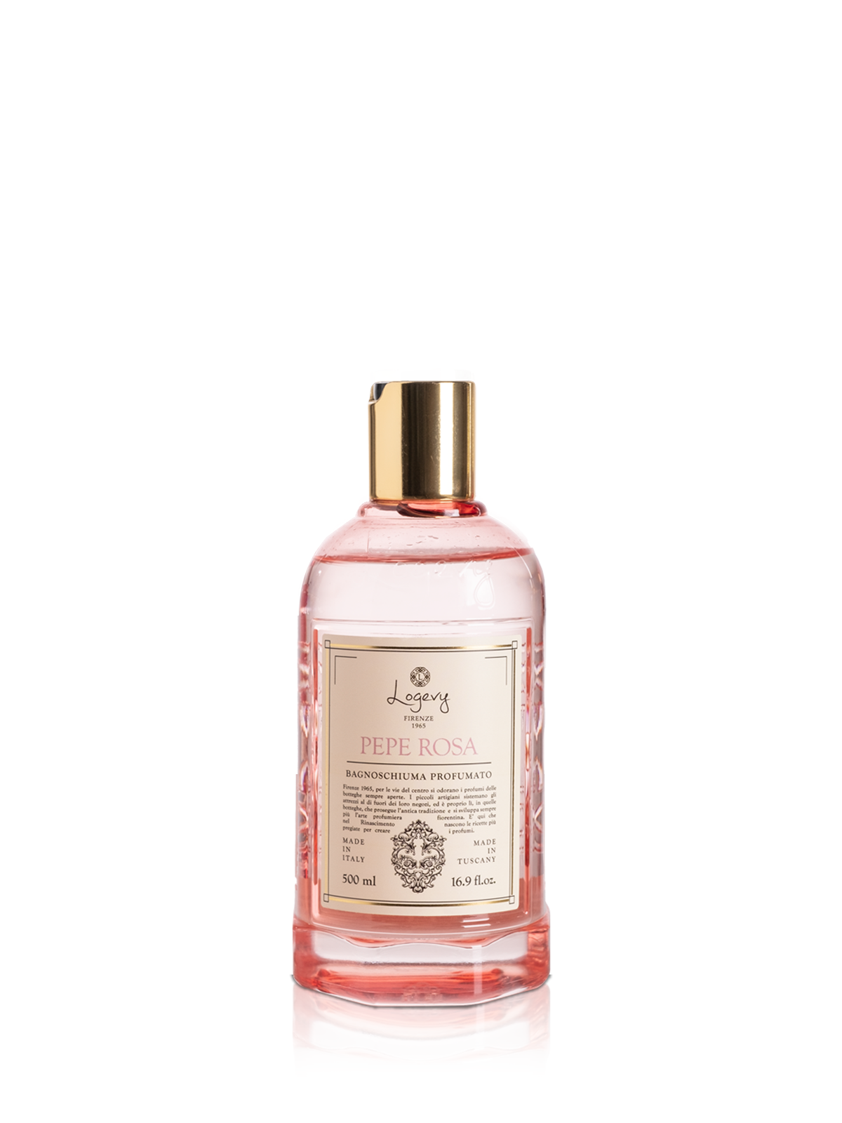 Гель для душа Logevy Firenze SHOWER GEL Pepe Rosa 100 мл (LOG0264)