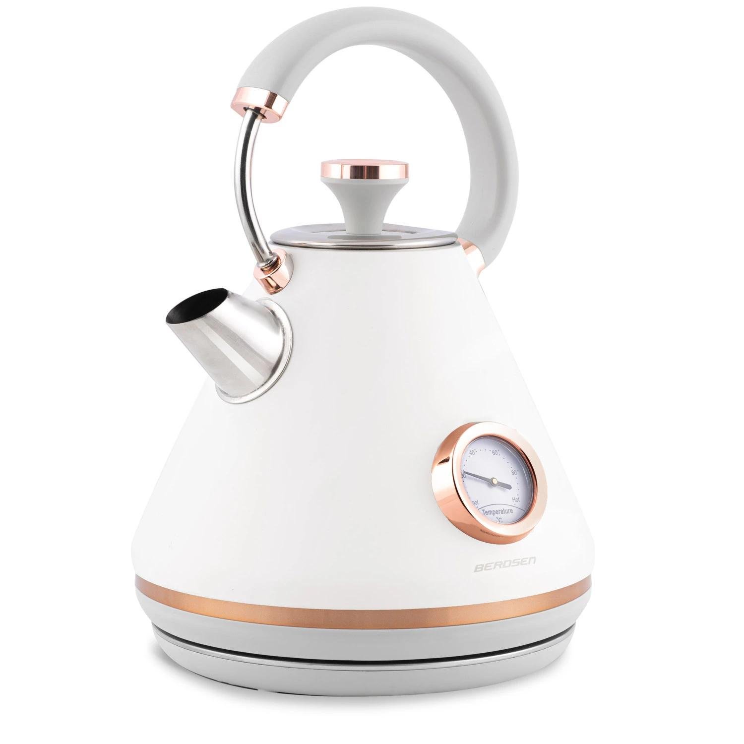Електрочайник з термометром Berdsen BD-701 1,7 л Білий (370101) - фото 4 Електрочайник з термометром Berdsen BD-701 1,7 л Білий (370101) - фото 4