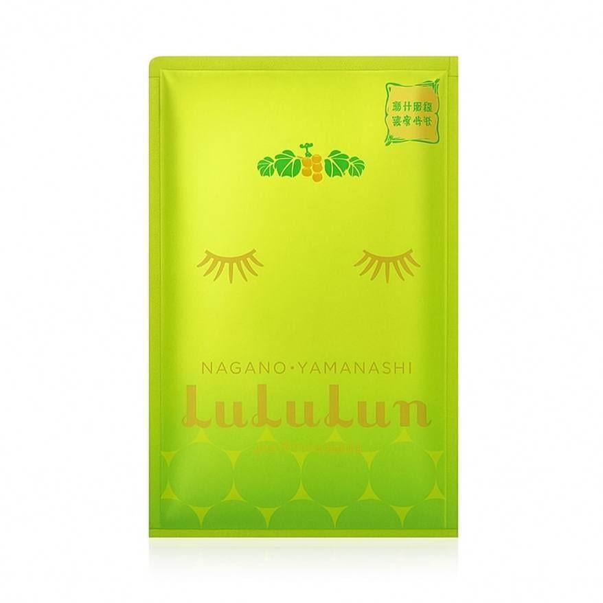 Маска для обличчя LuLuLun Shine Muscat омолоджуюча з катехінами винограду (28532737)
