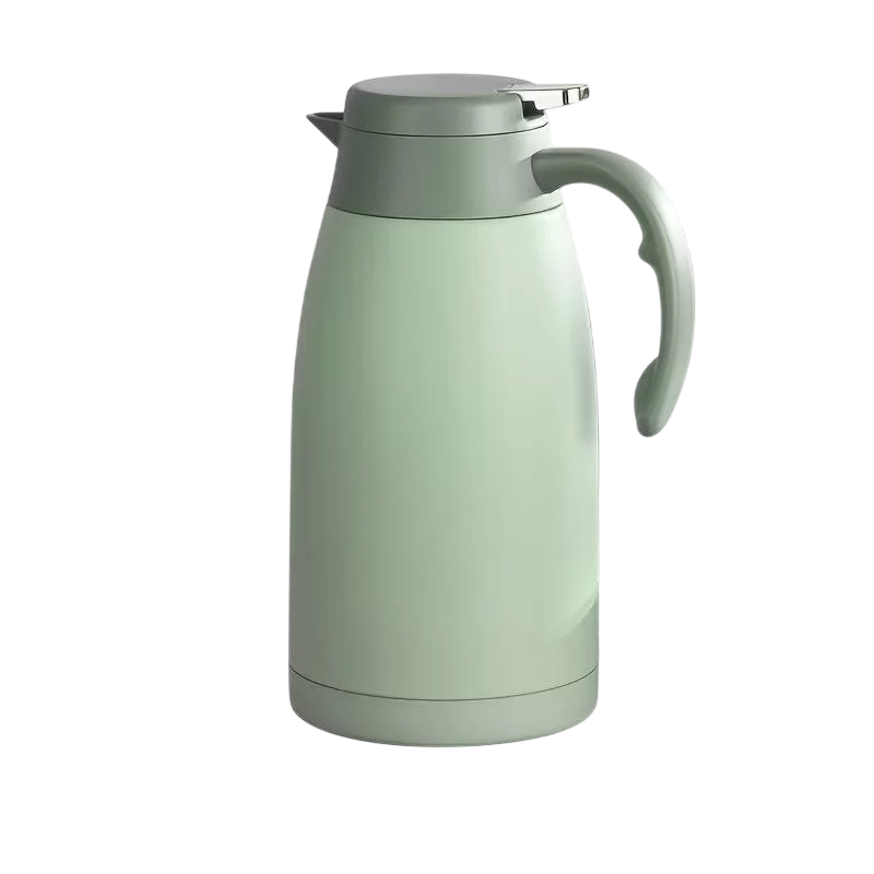 Термос вакуумный дорожный из нержавеющей стали 2 л Зеленый (5902026)