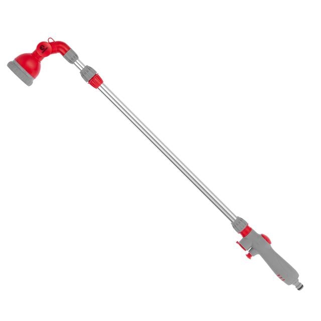 Пістолет-розпилювач Intertool для поливу на телескопічній штанзі 90-120 см 9-ти функціональний