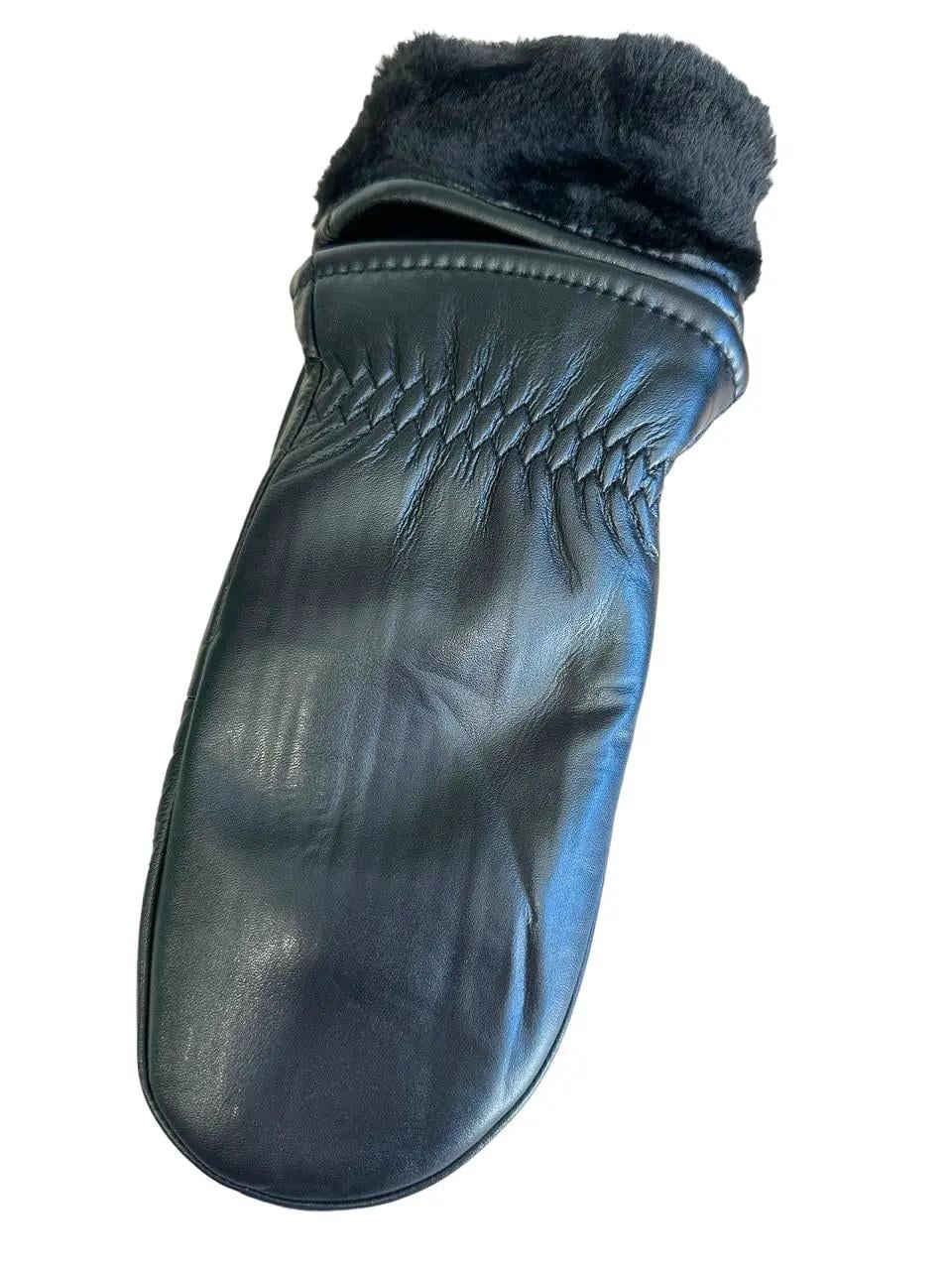 Перчатки женские кожаные NVPI XL Черный (DR017934)