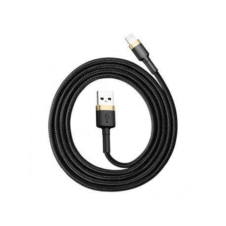 Кабель BASEUS USB to Lightning Cable 1,5A 2 м Gold/Black (CALKLF-CV1)