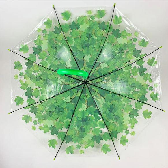 Зонт трость полуавтомат Fall 8 спиц купол 88 см Green (30224) - фото 2 Зонт трость полуавтомат Fall 8 спиц купол 88 см Green (30224) - фото 2