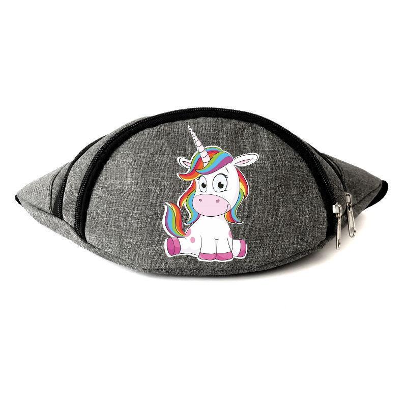 Поясная сумка-бананка Cappuchino toys Unicorn EDN 0022 Серый (1369989306) Поясная сумка-бананка Cappuchino toys Unicorn EDN 0022 Серый (1369989306)