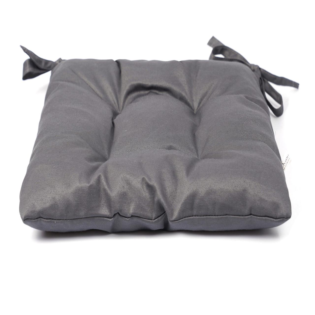 Подушка для стула/кресла/табурета 40x40x8 см Серый (1839977451) - фото 2 Подушка для стула/кресла/табурета 40x40x8 см Серый (1839977451) - фото 2