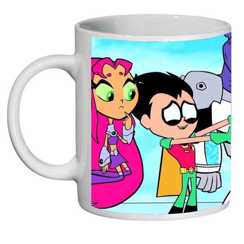 Чашка с принтом Юные титаны TT-0013 (2181713249)