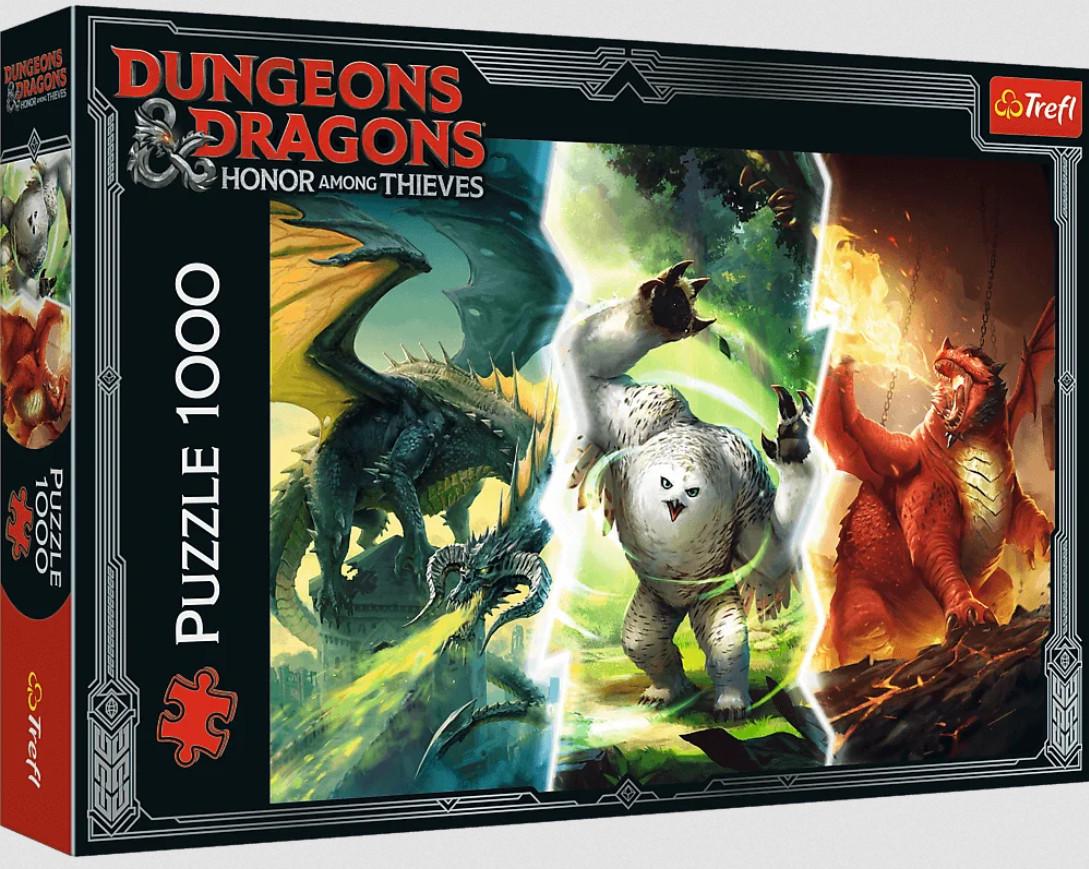 Пазл Trefl Легендарные монстры из Фаэруна 1000 эл.