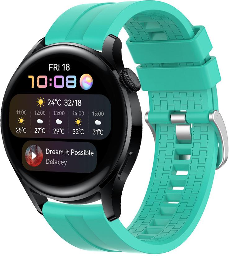 Ремінець Puzzle для Huawei Watch 3 (22мм) Turquoise (22566-32) Ремінець Puzzle для Huawei Watch 3 (22мм) Turquoise (22566-32)