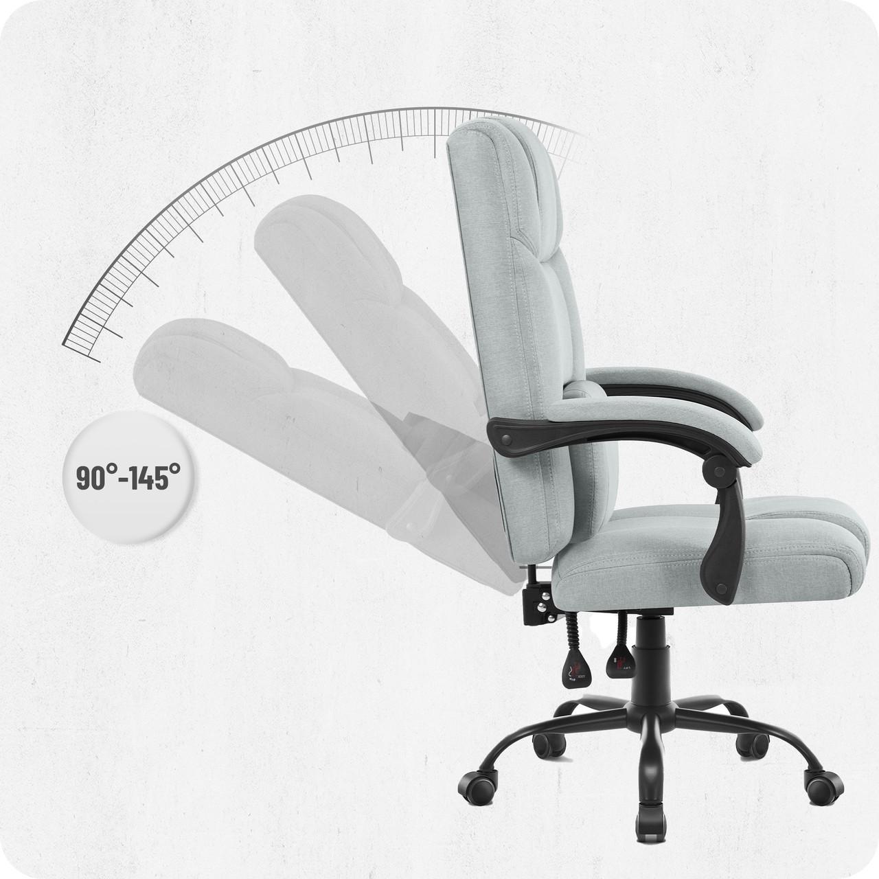 Крісло офісне Cabro C505 тканина Grey - фото 9