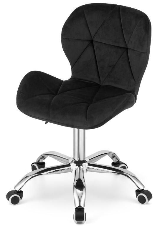 Крісло офісне комп'ютерне на колесах Bonro BN-531 велюр Чорний (4429) - фото 4 Крісло офісне комп'ютерне на колесах Bonro BN-531 велюр Чорний (4429) - фото 4