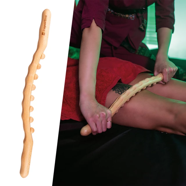 Масажна палиця з виступами inSPORTline Jarosa дерев'яна 200 (421953) - фото 3 Масажна палиця з виступами inSPORTline Jarosa дерев'яна 200 (421953) - фото 3