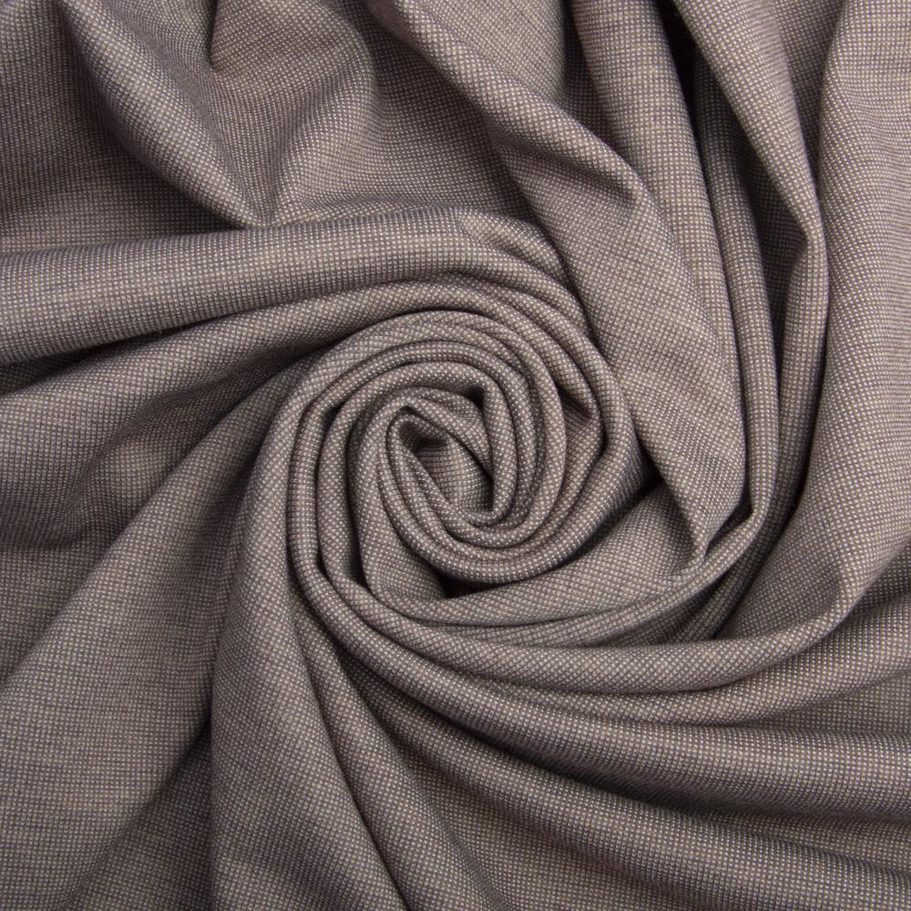 Ткань трикотаж Симона Темный беж (23515)