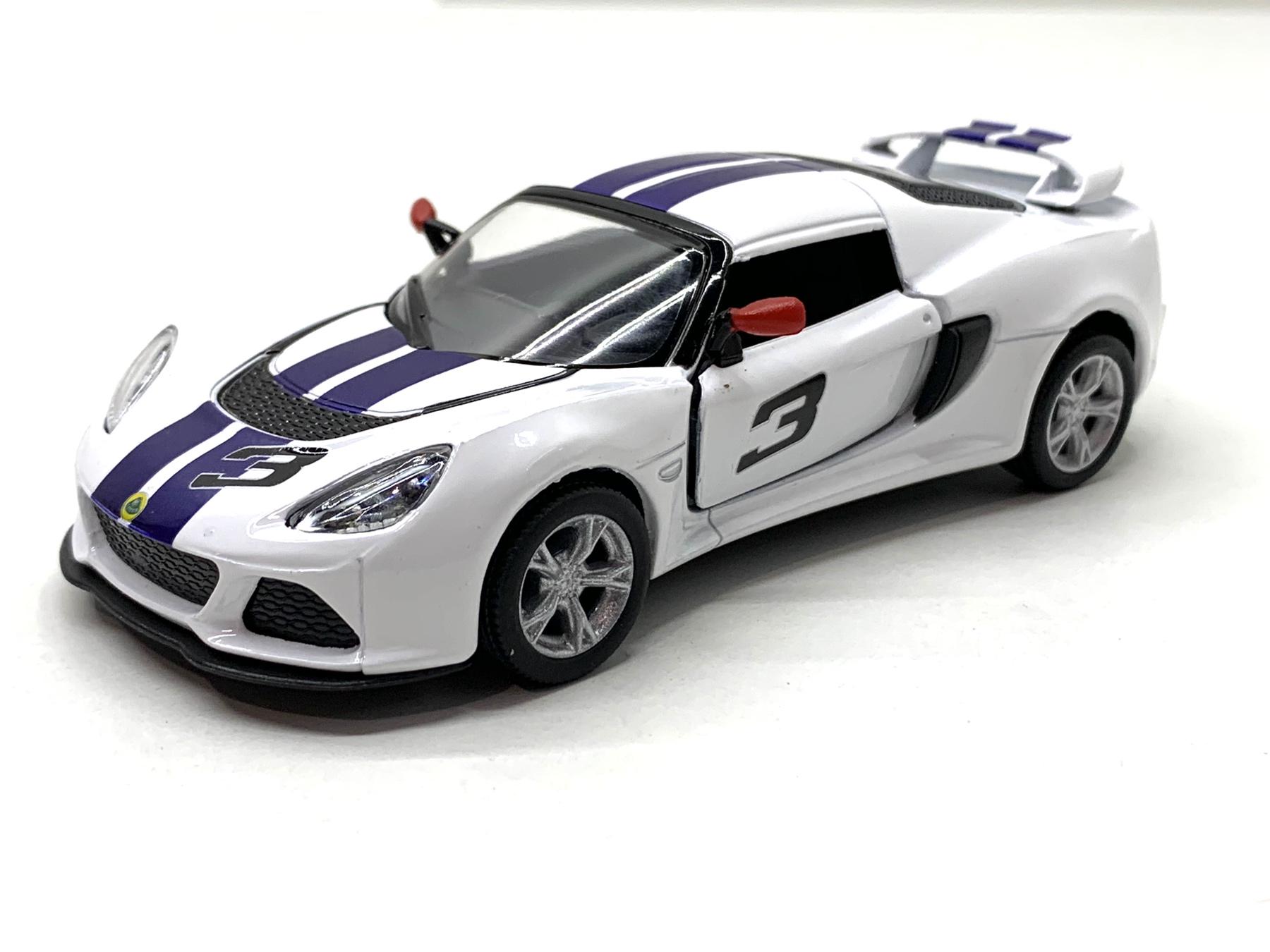 Машинка Kinsmart Lotus инерционная 1:32 Белый (KT5361WF)