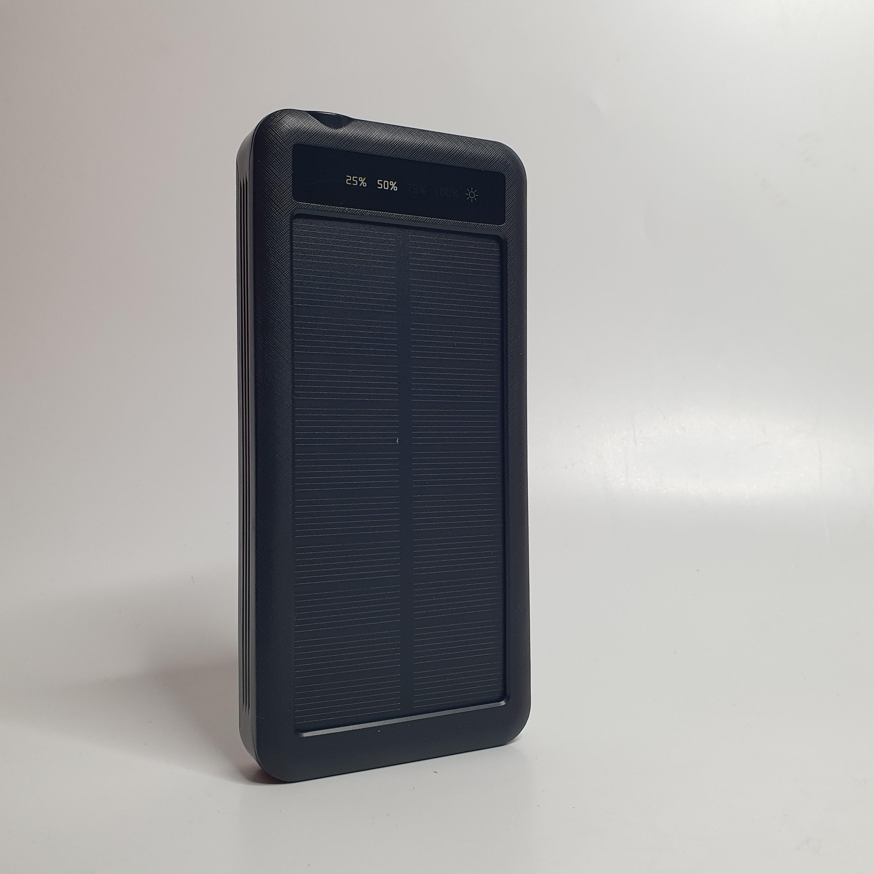 Повербанк JS-809 с солнечной панелью 50000 mAh Черный (SPPB-5)