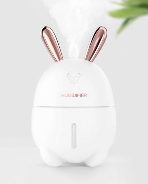 Увлажнитель Humidifiers Rabbit воздуха и ночник Белый - фото 3