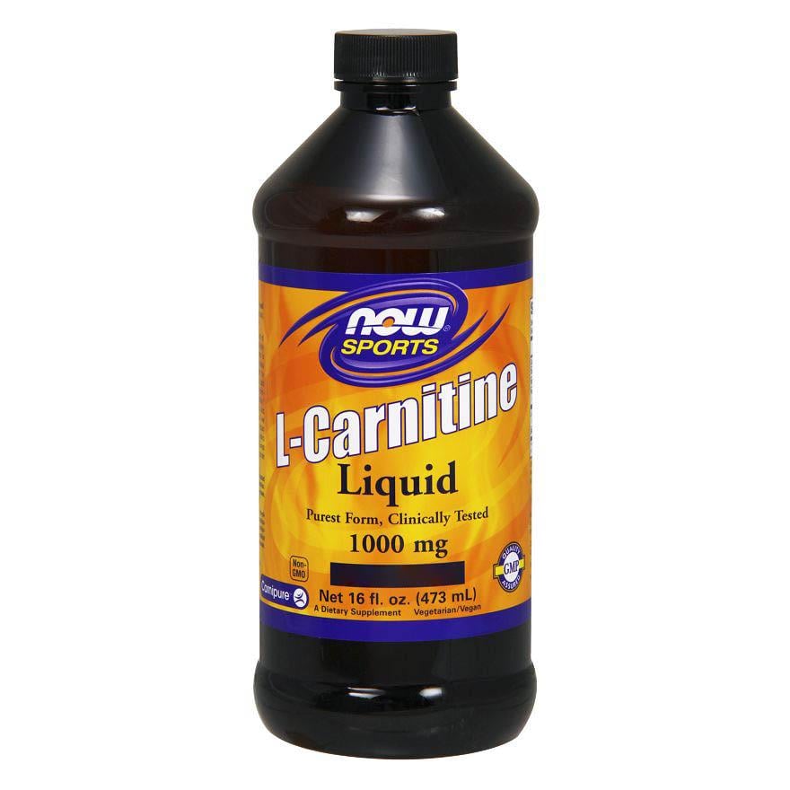 Карнітин L NOW L-Carnitine Liquid Citrus 1000 mg 473 ml