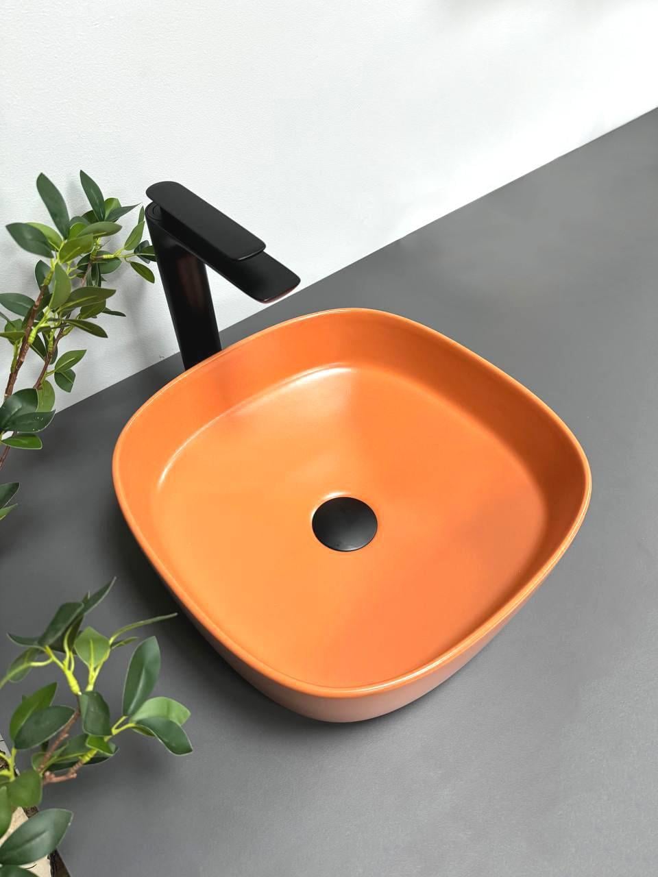 Умывальник накладной VBI AREZZO Terracotta Matt (2808389454)