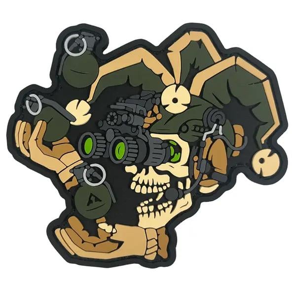 Патч Клоун Жанглер Зеленый (PATCH-09)