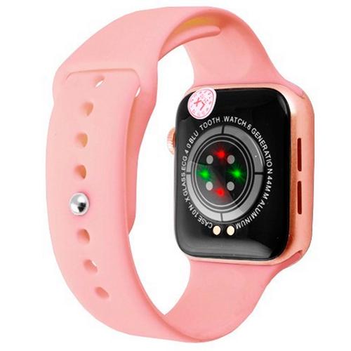 Смарт-годинник Smart Watch T500+ Pro Pink - фото 3