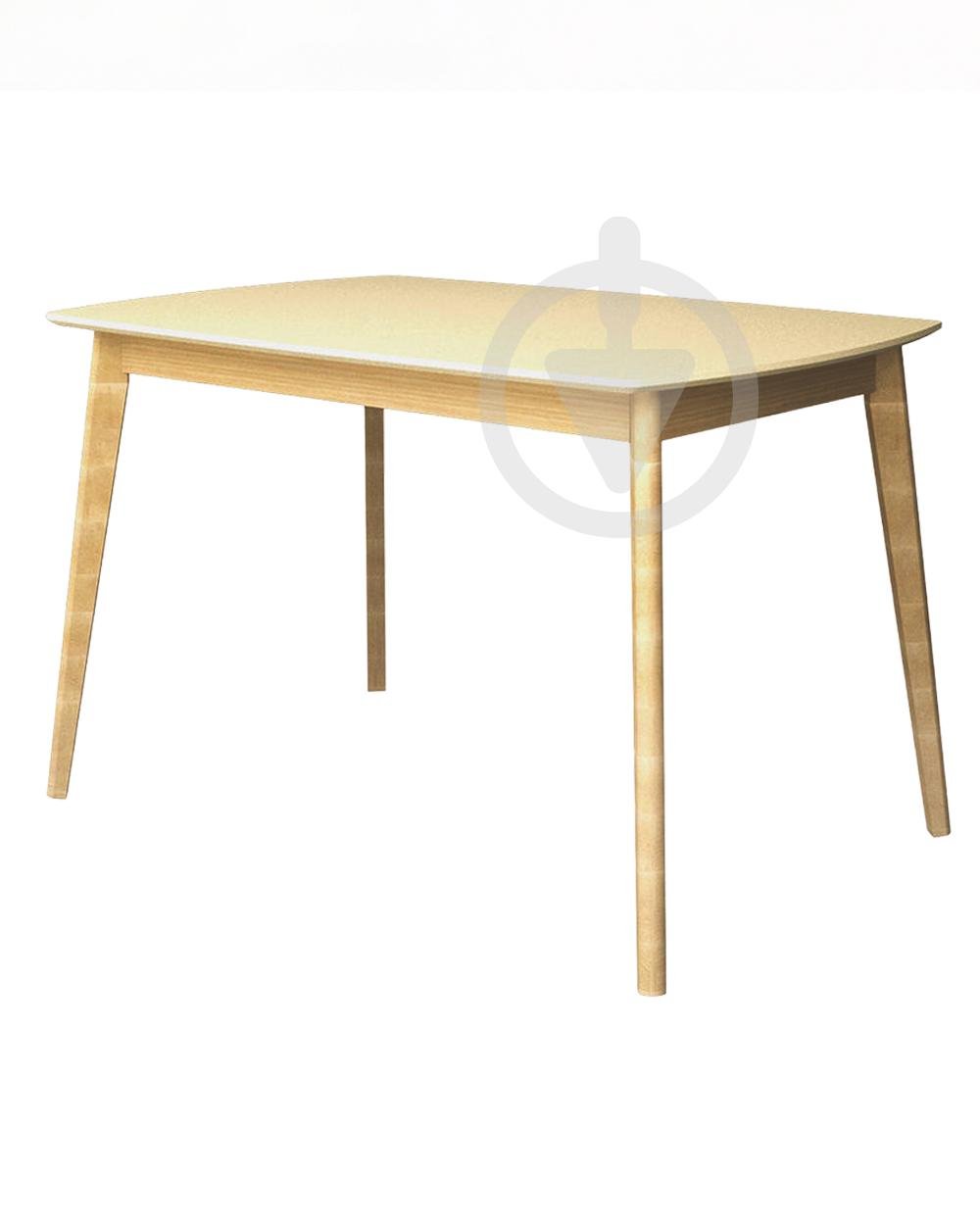 Обідній стіл розкладний AVVS Exen Loft прямокутний 120х80 см Кремовий/Дерево (EXENIICR) Обідній стіл розкладний AVVS Exen Loft прямокутний 120х80 см Кремовий/Дерево (EXENIICR)