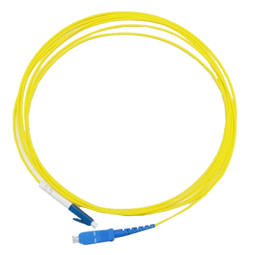 Патч-корд оптичний CMS UPC-3SCLC/SM/S/ON SM 3 м Simplex оболонка LSZH LC-LC Жовтий (33087602)