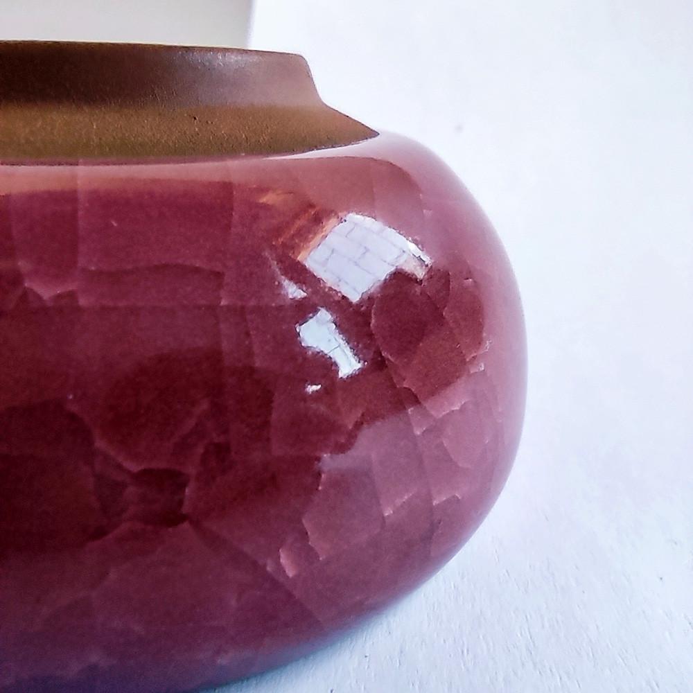 Пиала для чая Колотый лед Фуксия - фото 3