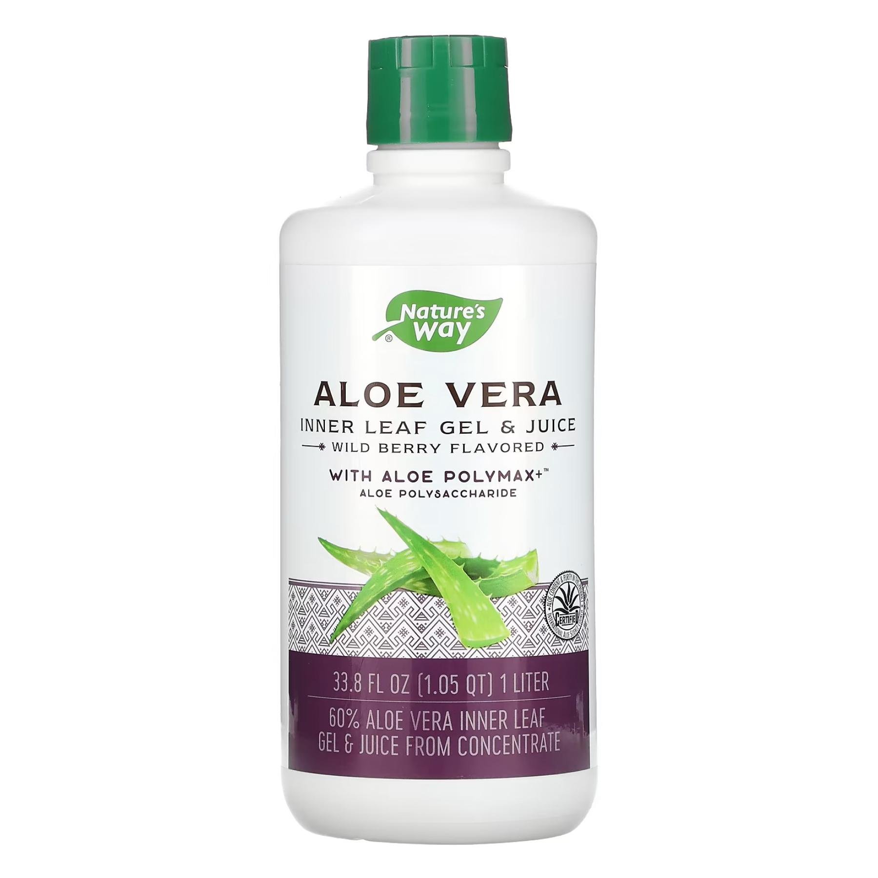 Натуральная добавка Aloe Vera Gel & Juice Berry 1000 мл (2022-10-1720)