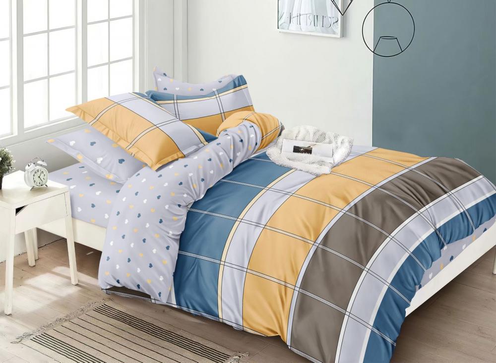 Комплект постельного белья Чувство полуторный сатин (1816040895)