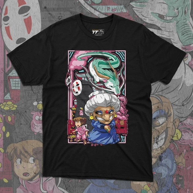 Футболка мужская с принтом Унесенные призраками 3 р. 48 (Anime0973)