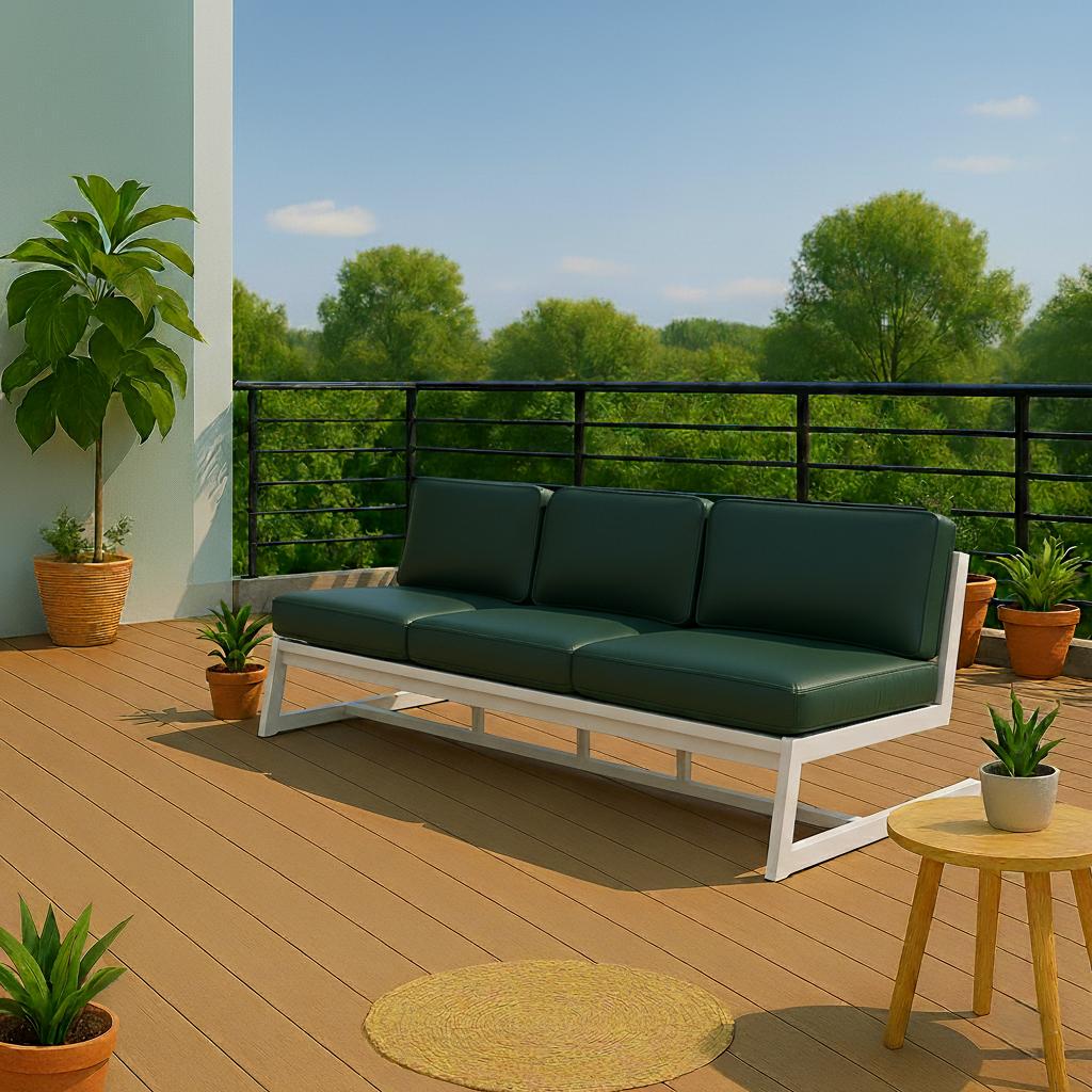 Диван металевий AVVS tech Атлас вуличний лофт екошкіра 206 см Темно-зелений (30222963) - фото 5 Диван металевий AVVS tech Атлас вуличний лофт екошкіра 206 см Темно-зелений (30222963) - фото 5