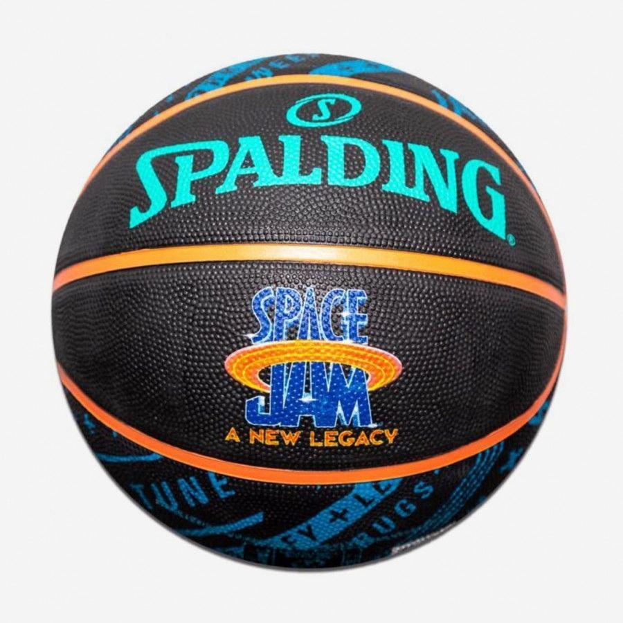Баскетбольный мяч Spalding SPACE JAM TUNE SQUAD ROSTER р. 7 Черно-синий (84540Z)