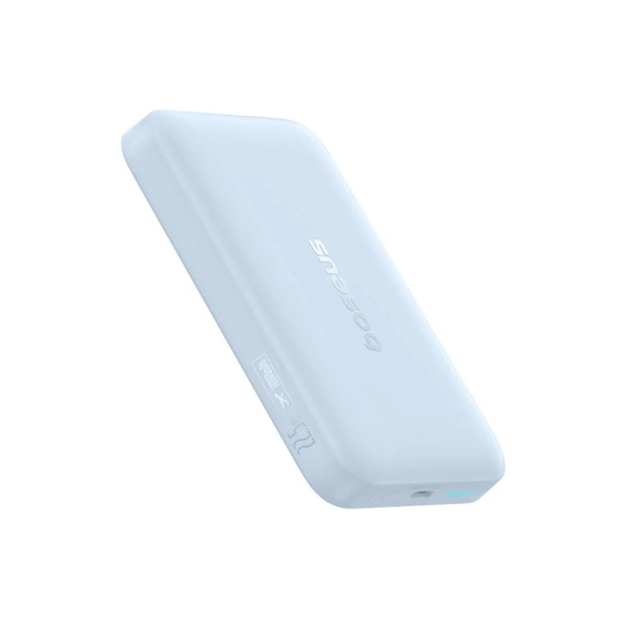 Повербанк BASEUS 10000 mAh 22.5 Вт з Magsafe зарядкою для iPhone Блакитний (29661507) - фото 2 Повербанк BASEUS 10000 mAh 22.5 Вт з Magsafe зарядкою для iPhone Блакитний (29661507) - фото 2