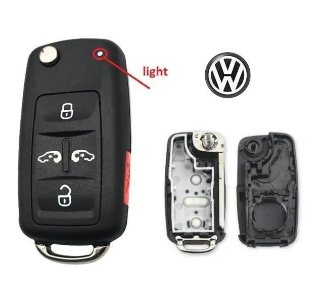 Корпус выкидного автоключа для Volkswagen KS46DD (400554) - фото 2 Корпус выкидного автоключа для Volkswagen KS46DD (400554) - фото 2