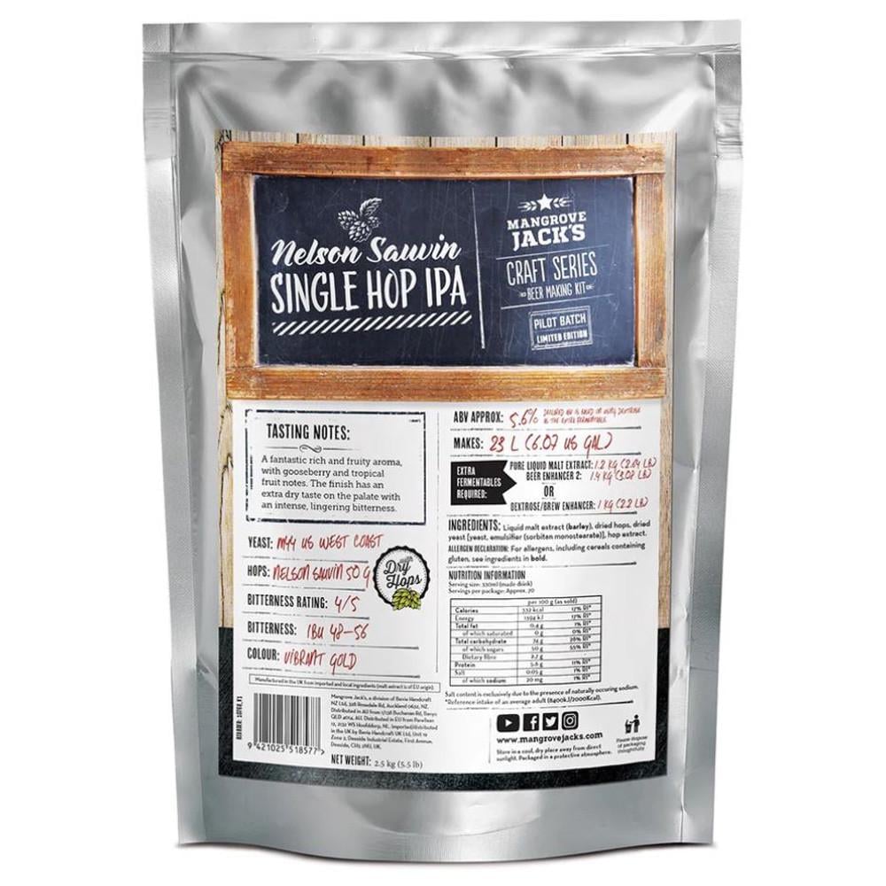 Екстракт пивний Mangrove Jacks Single Hop Ipa на 23 л