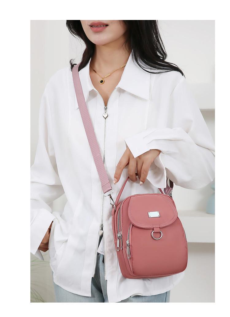 Женская сумка классическая 10649 кросс-боди Темно-розовый (29471896) - фото 4 Женская сумка классическая 10649 кросс-боди Темно-розовый (29471896) - фото 4