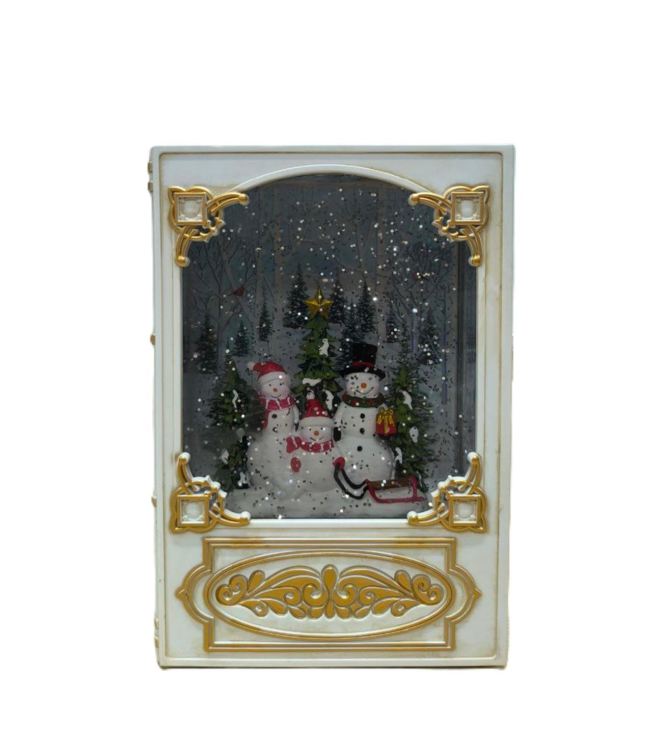 Ночник новогодний Книга музыкальный с LED подсветкой (10092) Ночник новогодний Книга музыкальный с LED подсветкой (10092)