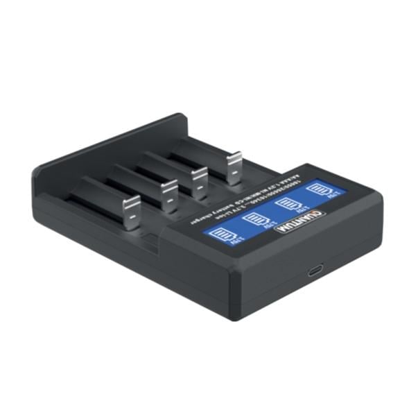 Зарядний пристрій Quantum BEST LINE QM-BC4140 універсальний 4-slot USB РК-дисплей (000004616)