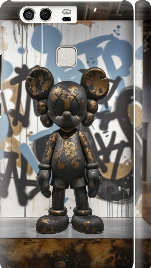 Чехол на Huawei P9 Bronze kaws v2 (6098c-347-42517)