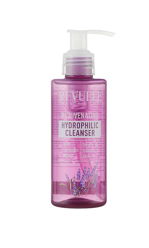 Гідрофільний очищувальний засіб Revuele Rejuvenating Hydrophilic Cleanser With Lavender Water омолоджувальний з лавандовою водою (32039) - фото 1